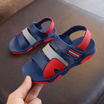 Blue lightweight breathable non-slip boys sandals