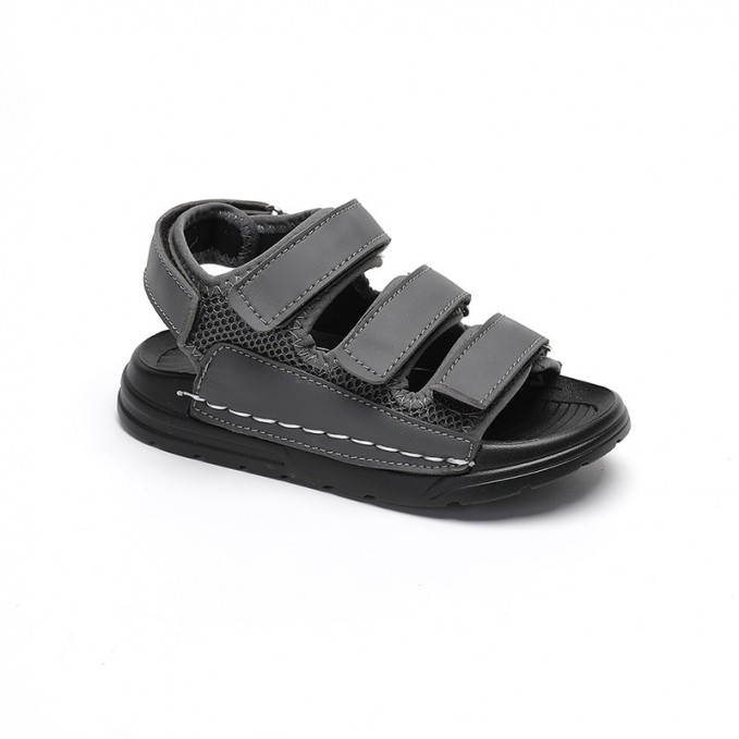 Summer open-toe leather sports boys' sandals