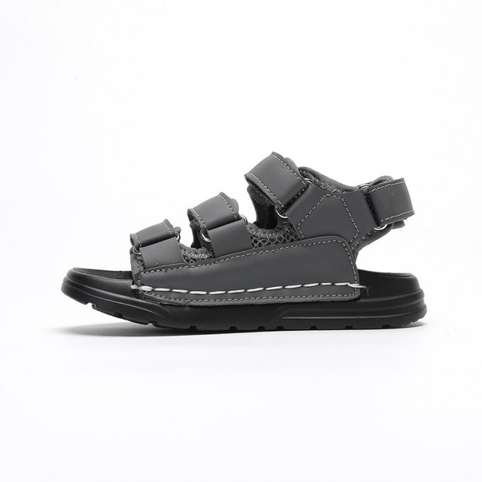 Summer open-toe leather sports boys' sandals