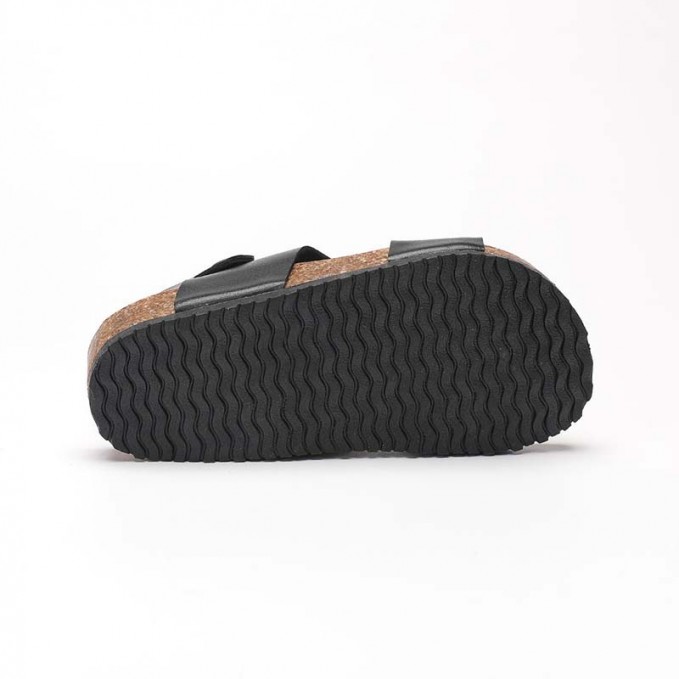 Durable non-slip cork platform boys sandals