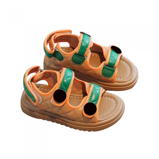 Anti-slip reinforced heel wear-resistant boys' sandals