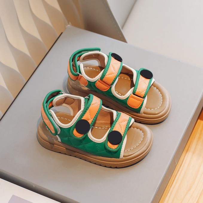 Anti-slip reinforced heel wear-resistant boys' sandals