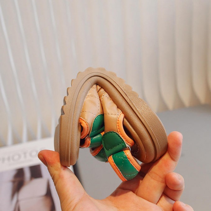 Anti-slip reinforced heel wear-resistant boys' sandals