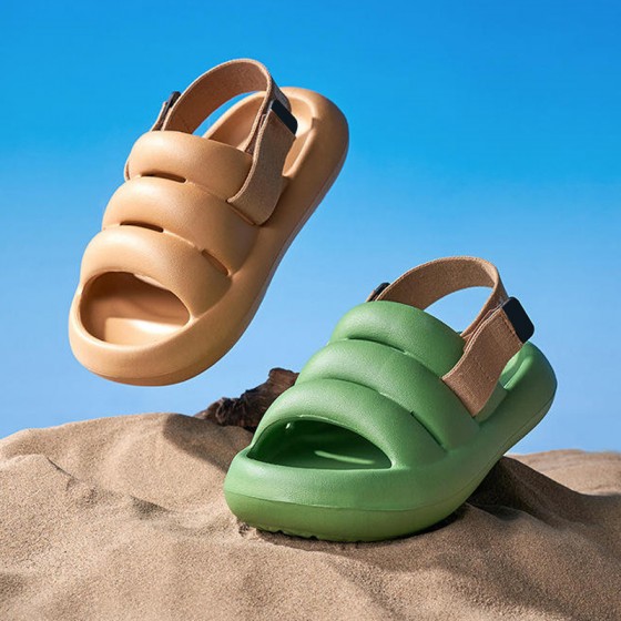 Soft elastic breathable boys' sandals
