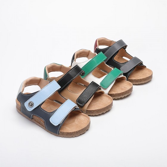 High quality summer cork boys sandals