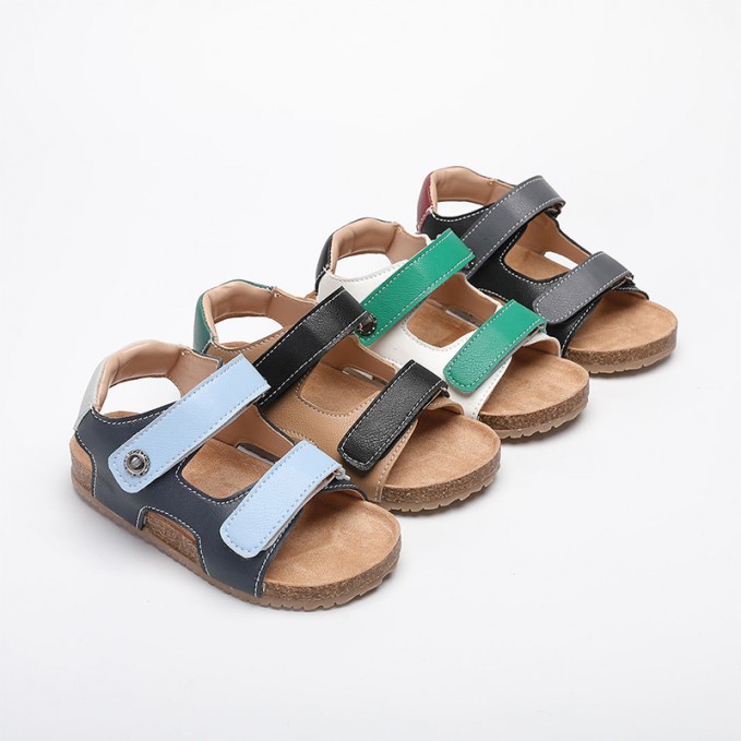 High quality summer cork boys sandals