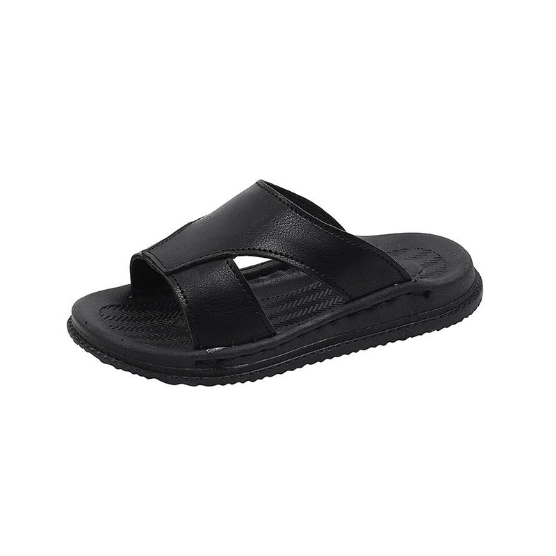 Rebound support non-slip boys' slippers