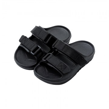 Soft and breathable double Velcro boys' slippers