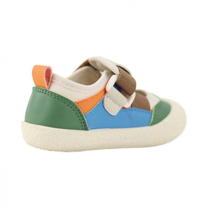 Colorful stitching non-slip boys' sports shoes