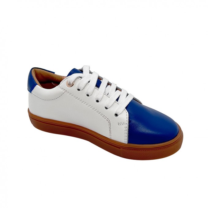 High quality comfortable leather boys sneakers