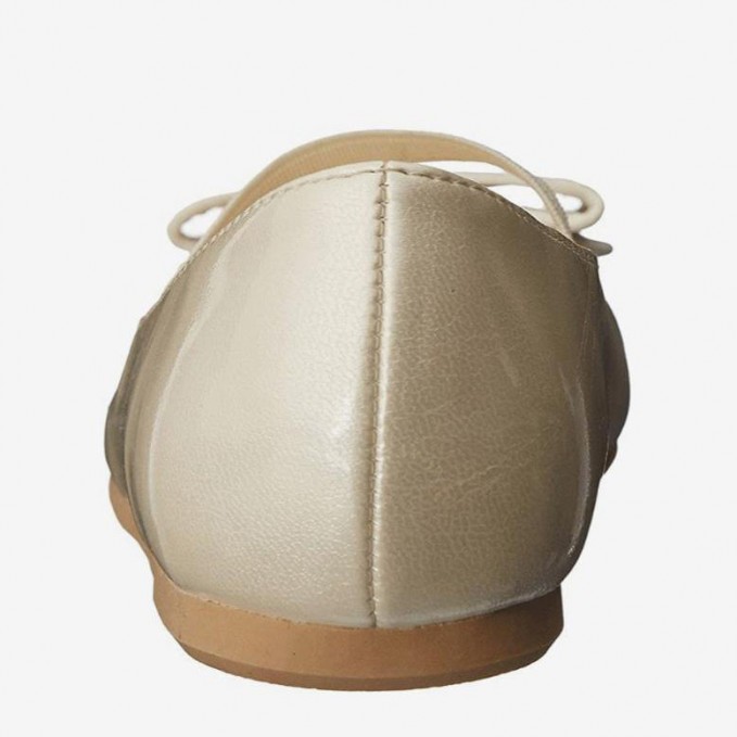 Elegant bow decoration non-slip girls' leather shoes