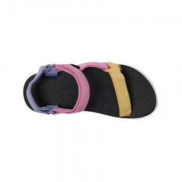 Colorful strappy open toe platform sandals for girls