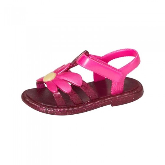 Floral detail breathable lightweight girls sandals