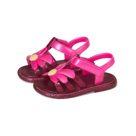 Floral detail breathable lightweight girls sandals