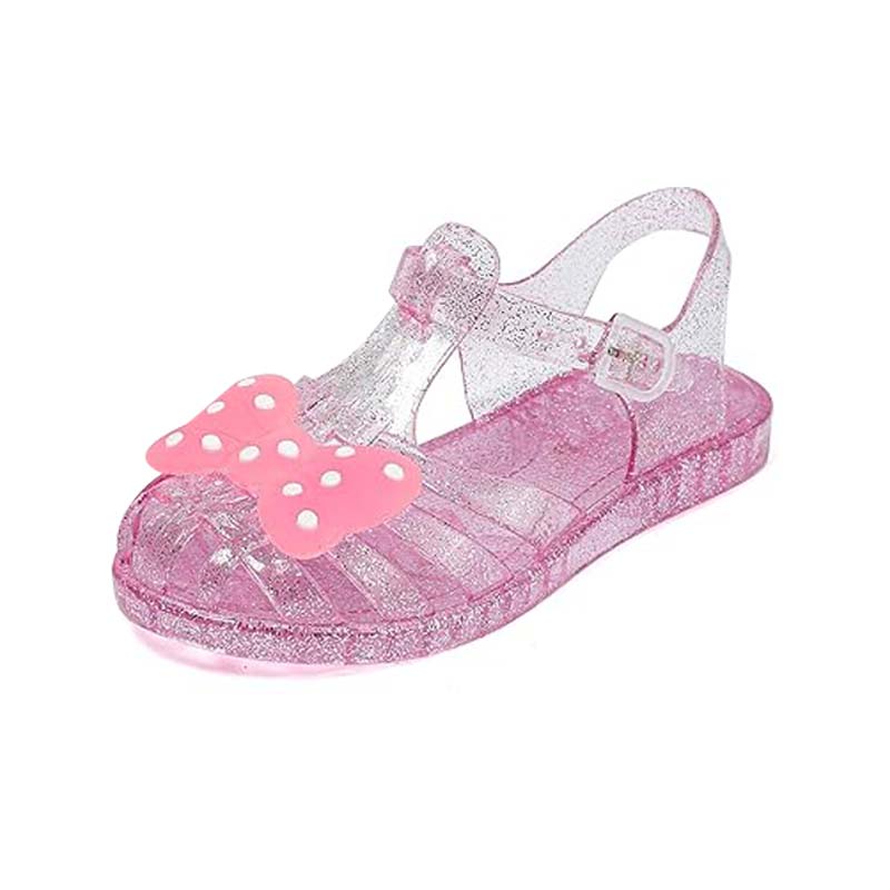 Bowknot decoration soft bottom non-slip girls sandals