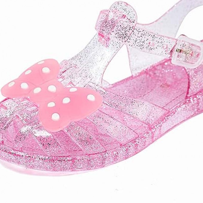 Bowknot decoration soft bottom non-slip girls sandals