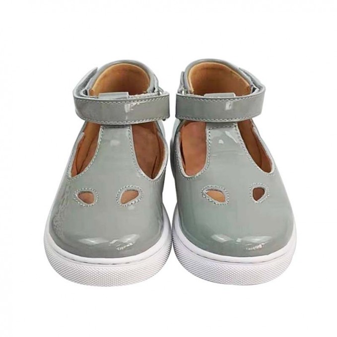 Classic hollow breathable high top girls sandals