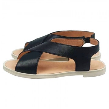 Simple cross strap non-slip girls sandals