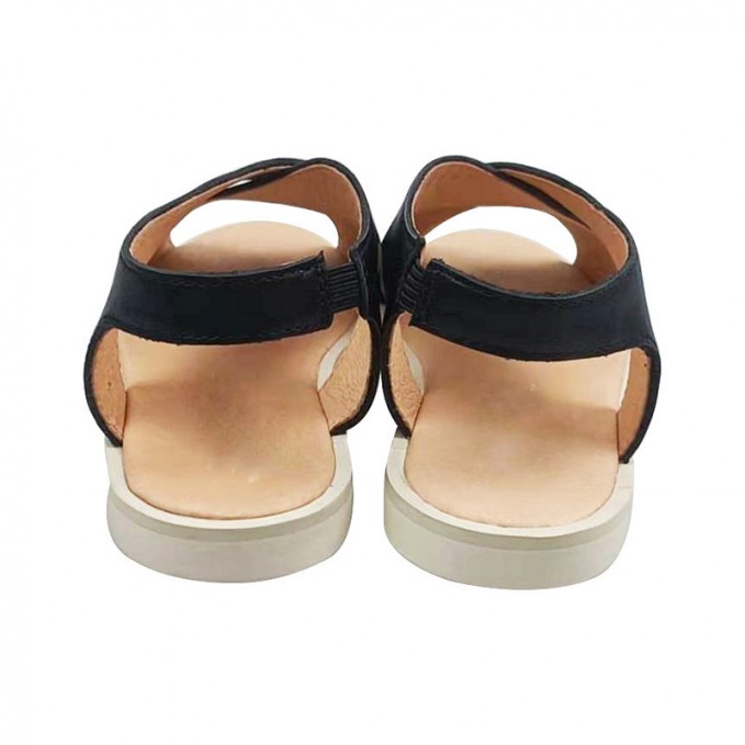 Simple cross strap non-slip girls sandals