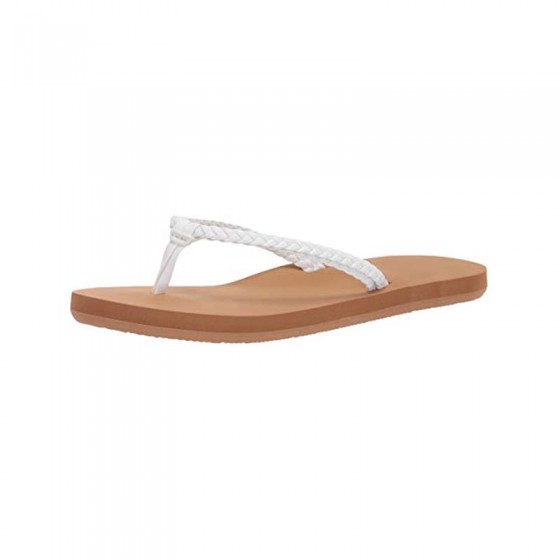 Fashionable flat non-slip girls flip flops
