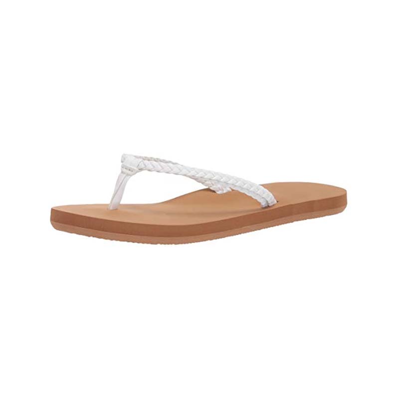 Fashionable flat non-slip girls flip flops