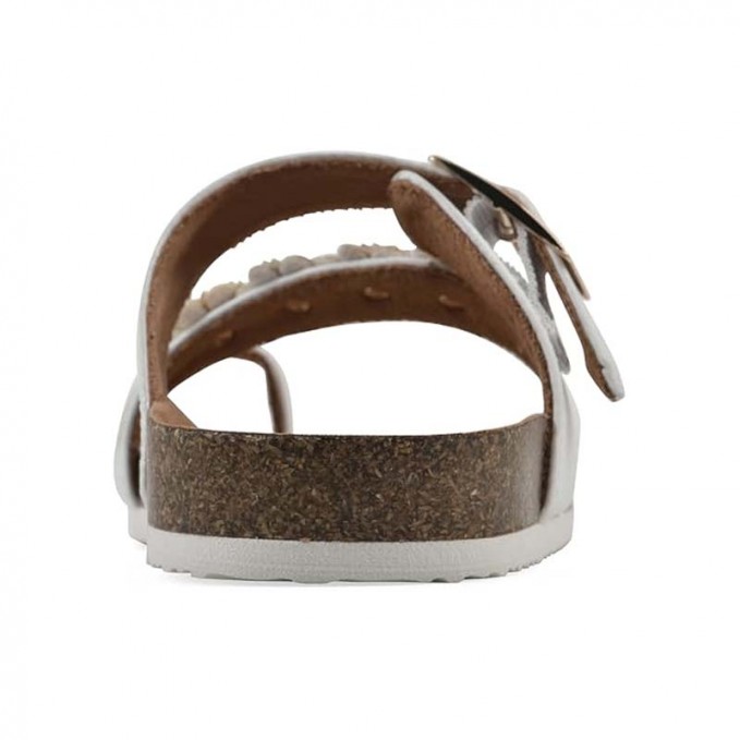 Lightweight and breathable floral decoration girls slippers