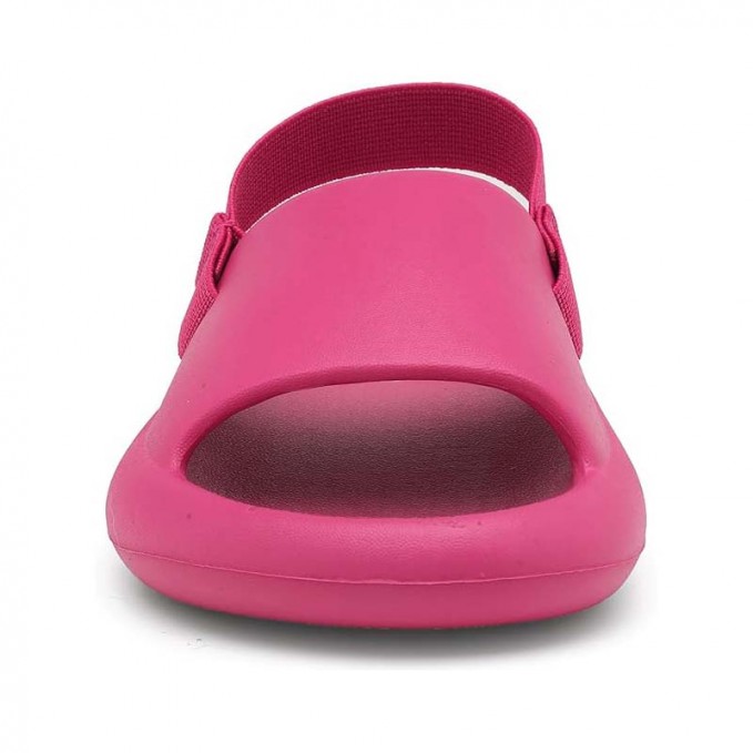 Super comfortable girls slippers with elastic back strap