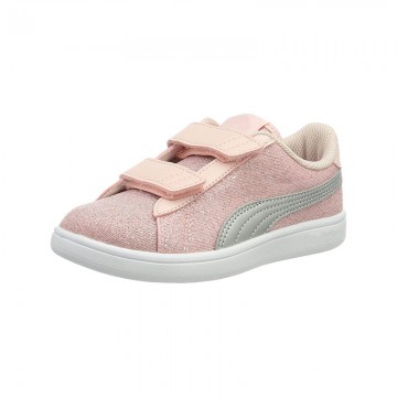 Fashion pink breathable girls sneakers