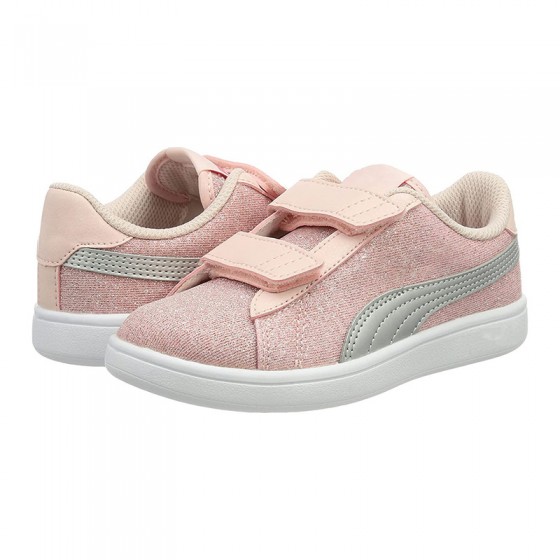 Fashion pink breathable girls sneakers