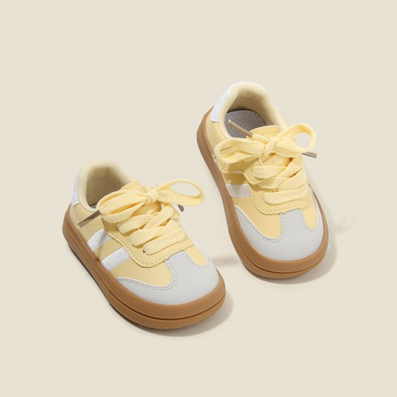 Simple anti-impact safety toe girls sports shoes