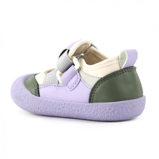 Round thick toe non-slip girls sports shoes