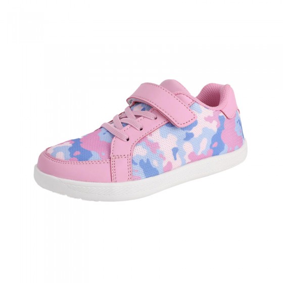 Low-top wide-toe breathable mesh girls' sneakers