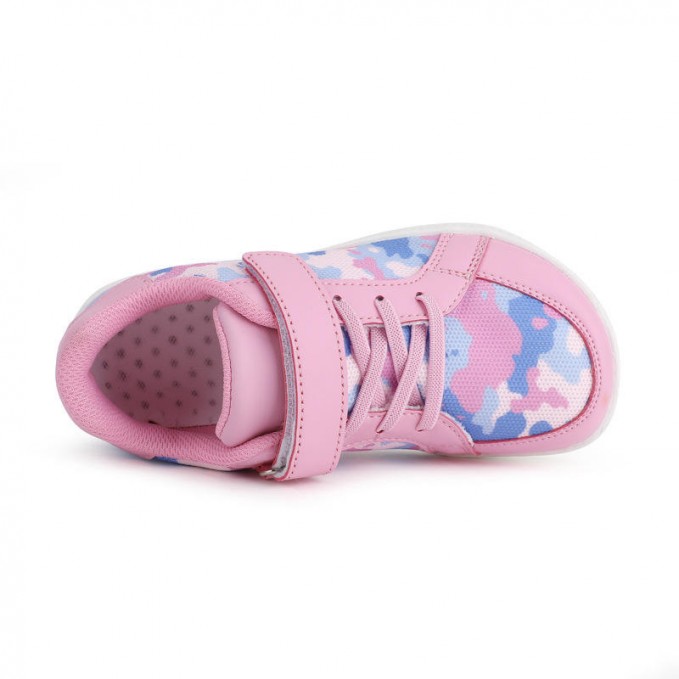 Low-top wide-toe breathable mesh girls' sneakers