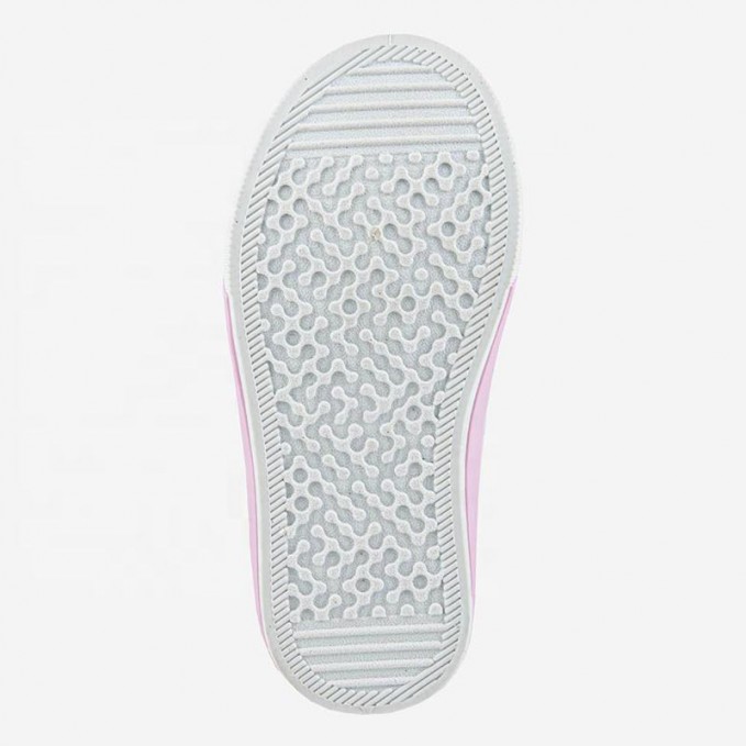 Polka dot print Velcro girls sneakers