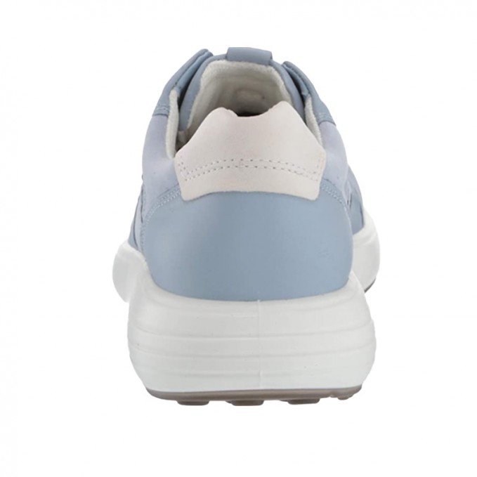 Blue classic breathable lace-up girls' sneakers